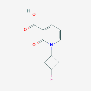 Rel-1-((1r,3r)-3-fluorocyclobutyl)-2-oxo-1,2-dihydropyridine-3-carboxylic acid