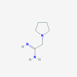 2-(Pyrrolidin-1-yl)acetimidamide