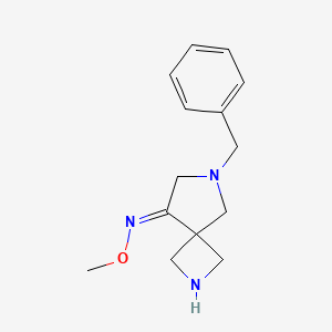 6-Benzyl-2,6-diazaspiro[3.4]octan-8-one O-methyl oxime