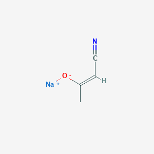 Sodium 1-cyanoprop-1-en-2-olate