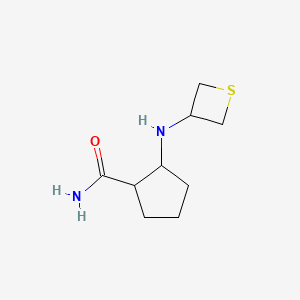 2-(Thietan-3-ylamino)cyclopentane-1-carboxamide