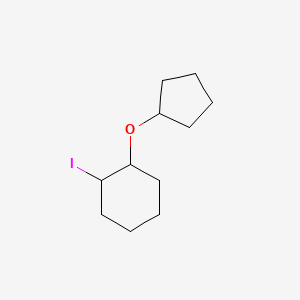 1-(Cyclopentyloxy)-2-iodocyclohexane