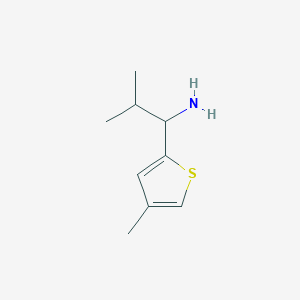 2-Methyl-1-(4-methyl(2-thienyl))propylamine