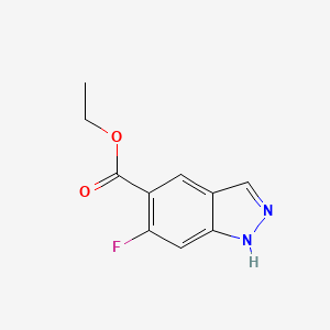 Ethyl 6-fluoro-1H-indazole-5-carboxylate