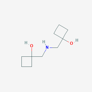 1,1'-(Azanediylbis(methylene))bis(cyclobutan-1-ol)