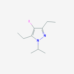 3,5-diethyl-4-iodo-1-(propan-2-yl)-1H-pyrazole