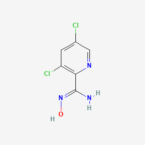 3,5-Dichloro-N'-hydroxypyridine-2-carboximidamide