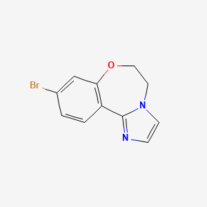9-Bromo-5,6-dihydroimidazo[1,2-d][1,4]benzoxazepine