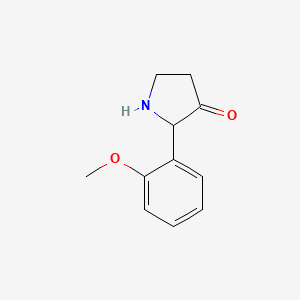 2-(2-Methoxyphenyl)pyrrolidin-3-one