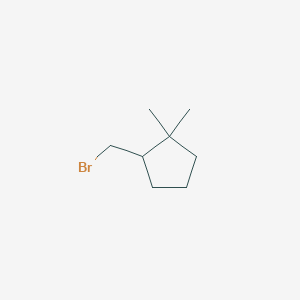 2-(Bromomethyl)-1,1-dimethylcyclopentane