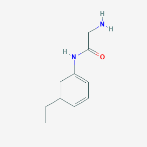 2-amino-N-(3-ethylphenyl)acetamide