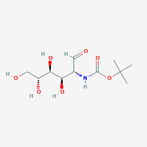 tert-Butyl ((2R,3R,4S,5R)-3,4,5,6-tetrahydroxy-1-oxohexan-2-yl)carbamate