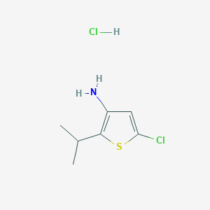 5-Chloro-2-isopropylthiophen-3-amine hydrochloride