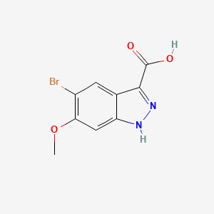 5-Bromo-6-methoxy-1H-indazole-3-carboxylic acid