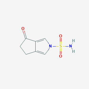 4-Oxo-5,6-dihydrocyclopenta[c]pyrrole-2(4H)-sulfonamide