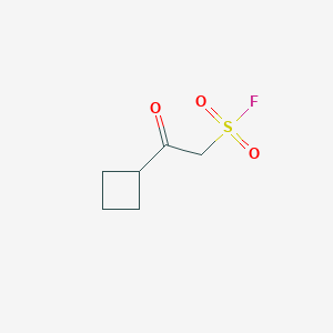 2-Cyclobutyl-2-oxoethane-1-sulfonyl fluoride