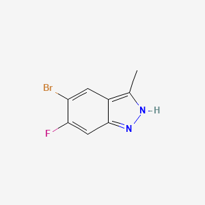 5-Bromo-6-fluoro-3-methyl-1H-indazole