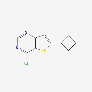 4-Chloro-6-cyclobutylthieno[3,2-d]pyrimidine