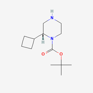 tert-Butyl (R)-2-cyclobutylpiperazine-1-carboxylate