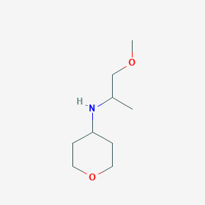 N-(1-methoxypropan-2-yl)oxan-4-amine