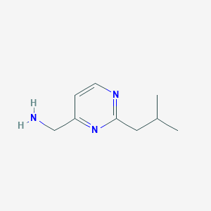 (2-Isobutylpyrimidin-4-yl)methanamine