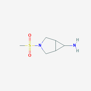 3-(Methylsulfonyl)-3-azabicyclo[3.1.0]hexan-6-amine