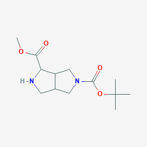 5-(tert-Butyl) 1-methyl hexahydropyrrolo[3,4-c]pyrrole-1,5(1H)-dicarboxylate