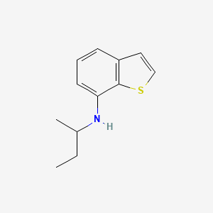 N-(Butan-2-yl)-1-benzothiophen-7-amine