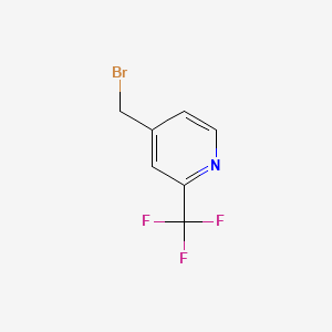 4-(Bromomethyl)-2-(trifluoromethyl)pyridine