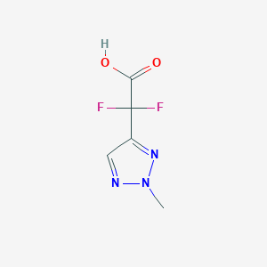 2,2-Difluoro-2-(2-methyl-2H-1,2,3-triazol-4-yl)acetic acid