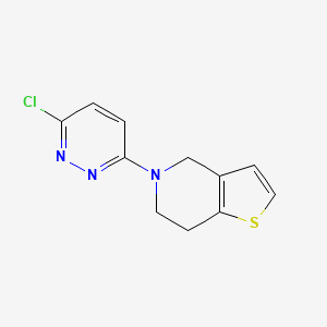 5-(6-Chloropyridazin-3-yl)-4,5,6,7-tetrahydrothieno[3,2-c]pyridine