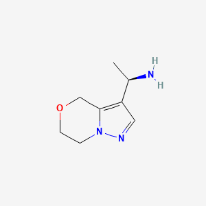 (R)-1-(6,7-Dihydro-4H-pyrazolo[5,1-c][1,4]oxazin-3-yl)ethan-1-amine