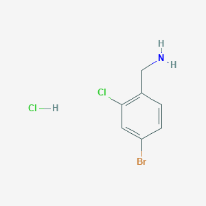 (4-Bromo-2-chlorophenyl)methanamine hydrochloride