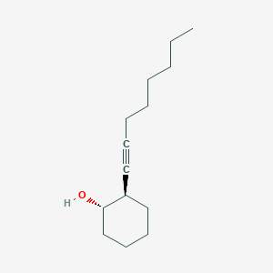 molecular formula C14H24O B15278008 (1S,2R)-2-(oct-1-yn-1-yl)cyclohexan-1-ol 