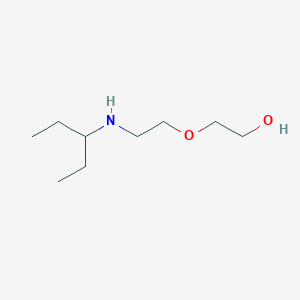 molecular formula C9H21NO2 B15278033 2-(2-(Pentan-3-ylamino)ethoxy)ethan-1-ol 