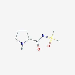 (R)-N-(dimethyl(oxo)-l6-sulfaneylidene)pyrrolidine-2-carboxamide