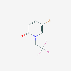 5-Bromo-1-(2,2,2-trifluoroethyl)pyridin-2(1H)-one