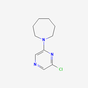 1-(6-Chloro-2-pyrazinyl)azepane