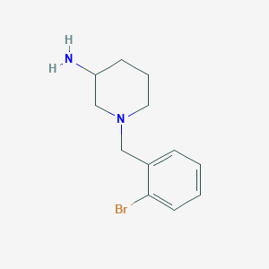 1-(2-Bromobenzyl)piperidin-3-amine