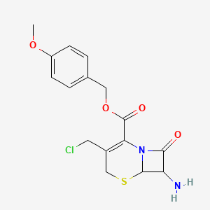 4-Methoxybenzyl 7-amino-3-(chloromethyl)-8-oxo-5-thia-1-azabicyclo[4.2.0]oct-2-ene-2-carboxylate