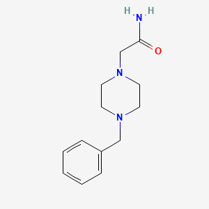 2-(4-benzylpiperazin-1-yl)acetamide