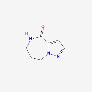 5,6,7,8-Tetrahydro-pyrazo[1,5-a][1,4]diazepin-9-one