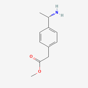 (S)-Methyl 2-(4-(1-aminoethyl)phenyl)acetate