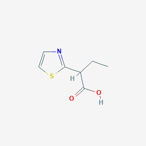 2-(1,3-Thiazol-2-yl)butanoic acid