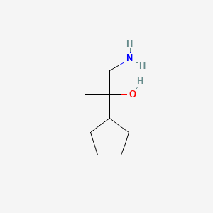 1-Amino-2-cyclopentylpropan-2-ol