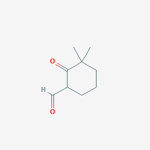 3,3-Dimethyl-2-oxocyclohexane-1-carbaldehyde