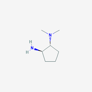 molecular formula C7H16N2 B1527852 trans-N,N-dimethyl-1,2-Cyclopentanediamine CAS No. 67580-03-4