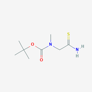 Tert-butyl (2-amino-2-thioxoethyl)methylcarbamate