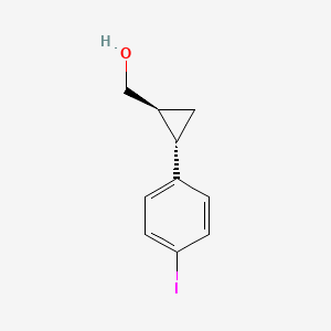 ((1S,2S)-2-(4-Iodophenyl)cyclopropyl)methanol