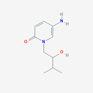 5-Amino-1-(2-hydroxy-3-methylbutyl)-1,2-dihydropyridin-2-one